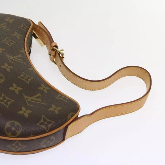 LOUIS VUITTON Monogram Pochette Croissant Shoulder Bag LV Auth - Picture 9 of 16